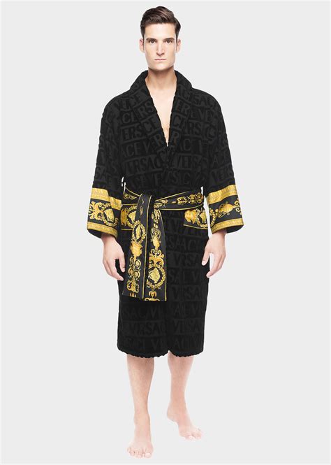 versace dressing gown sale|versace bathrobe price.